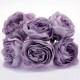 Foam Genoa Rose x 6 - Lilac